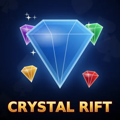 Animowany automat Crystal Rift w zestawie na stronie głównej Fieryplay